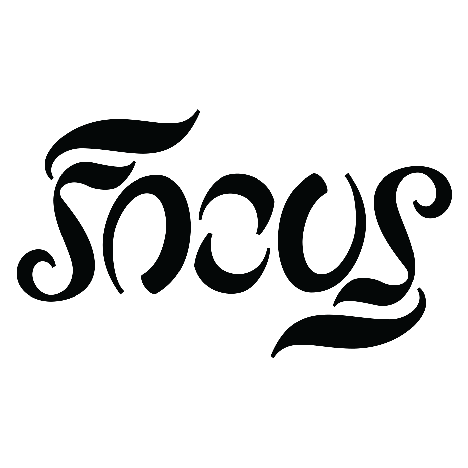 Focus Ambigram by John Langdon