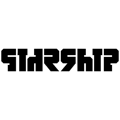 Starship Ambigram by John Langdon