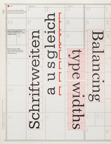 Typographische Monatsblätter 1982 Issue 5