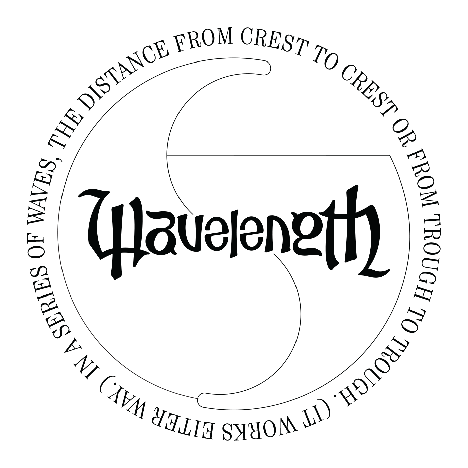 Wavelength Ambigram by John Langdon