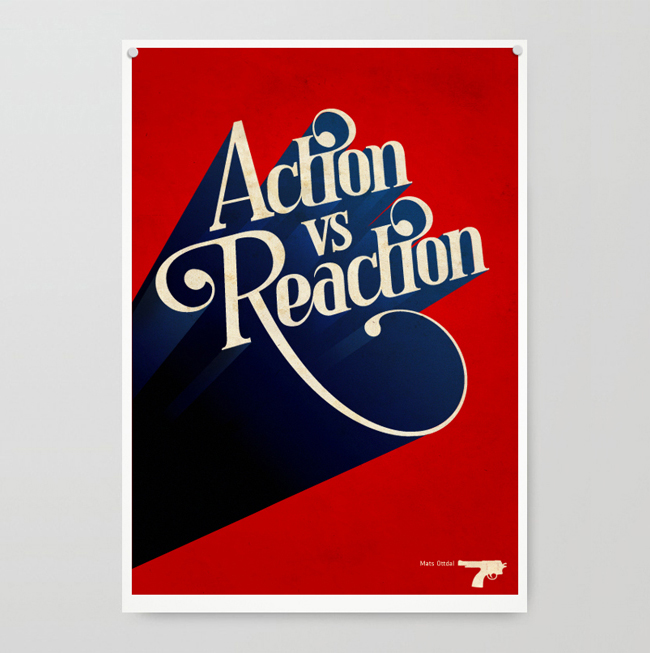Action vs Reaction by Mats Ottdal