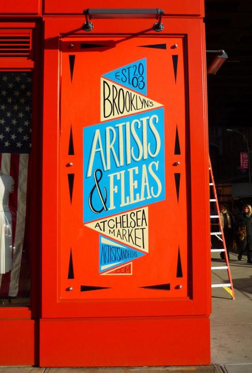 Artist & Fleas at Chelsea Market by Travis W. Simon