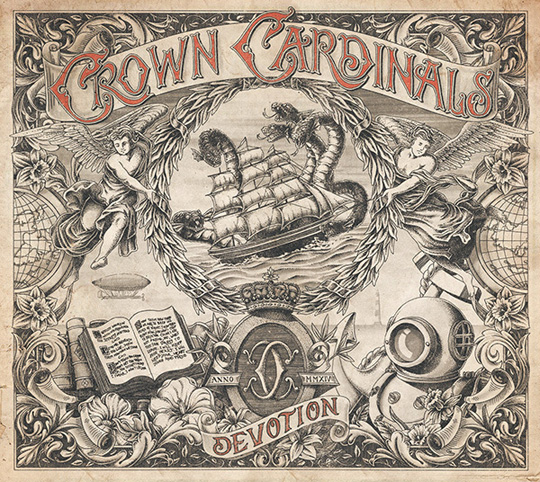 Artwork by Yeaaah! Studios for Crown Cardinals album
