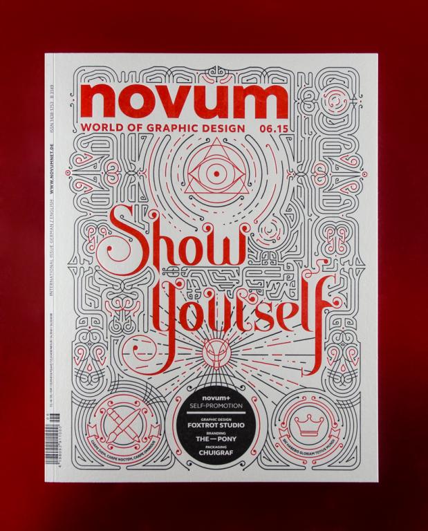 Novem's Show Yourself Issue cover by Foxtrot Studio