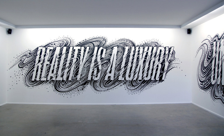 Reality Is Luxury Mural by Gemma O’Brien